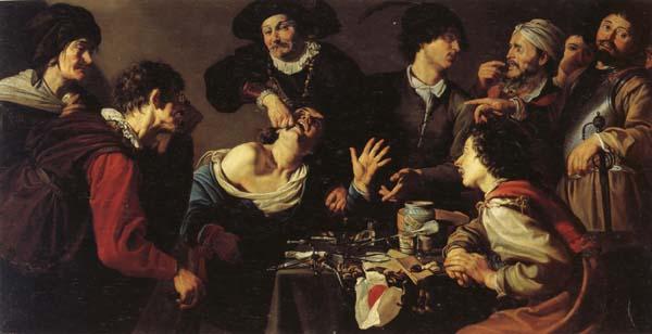 Theodoor Rombouts The Tooth-puller Germany oil painting art